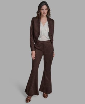 BCBG - Women's Open-Front Long Sleeve Jacket