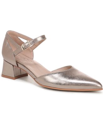 Naturalizer - Women's Maddox Block Heel Ankle Strap Pumps