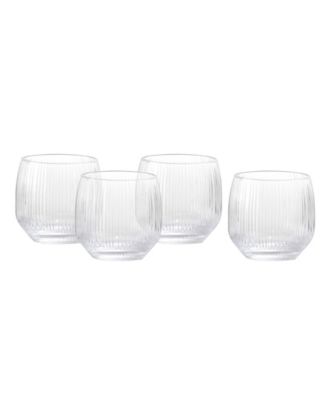 Estiva Textured Double Old-Fashioned Glasses, Set of 4 image