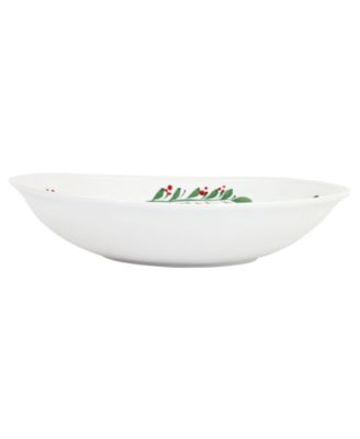 Aria Holiday Shallow Oval Bowl image