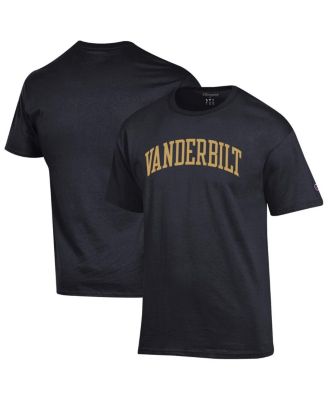 Champion - Men's Black Vanderbilt Commodores Basic Arch T-Shirt