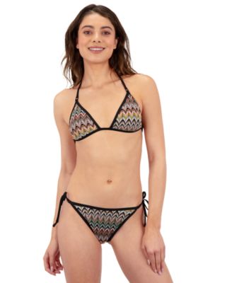 Hurley - Women's Chevron Knit Shoulder Strap Bikini