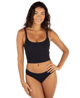 Hurley - Women's Max Solid Scoop Neck Tankini Top