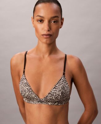 Calvin Klein - Women's Triangle Cups Moderate Coverage Bra QF8392