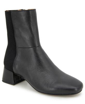 Gentle Souls - Women's Eileen Block Heel Booties