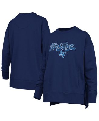 Pressbox - Women's Royal Air Force Falcons Bonanza Chenille Harper Script Sweatshirt