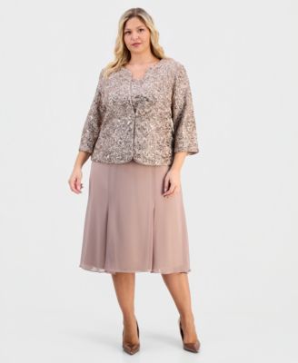 Alex Evenings - Plus Size Jacket Dress