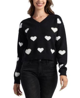 BCX - Women's Pull-On V-Neck Sweater