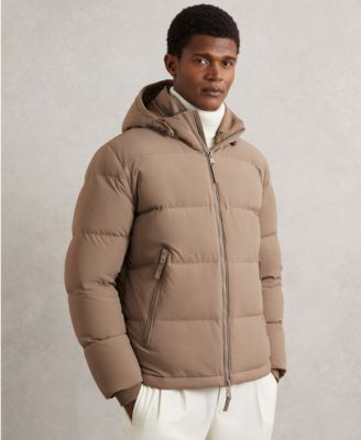 REISS - Men's Quilted Zip-Through Puffer Jacket