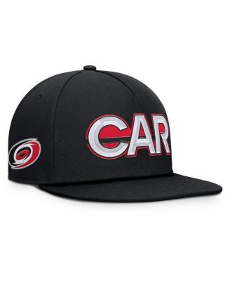 Fanatics - Men's Black Carolina Hurricanes Authentic Pro Rink Team Code Snapback Hat