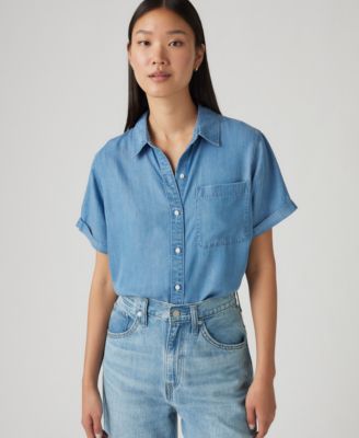 Levi's - Women's Oakley Short-Sleeve Button Down Shirt