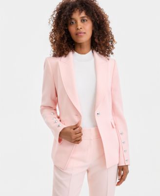 Tahari ASL - Petite One-Button Blazer