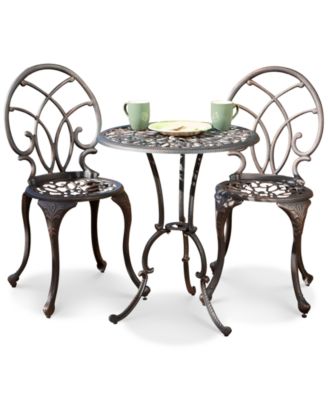 Noble House - Dakara CP Bistro Set, Direct Ship