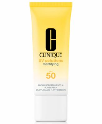 Clinique - UV Solutions Mattifying Sunscreen SPF 50 with Salicylic Acid, 1.3 oz.