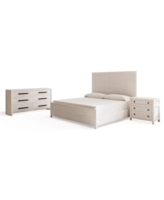Dwell 3-Pc. Set King Bed, 6-Drawer Dresser and 3-Drawer Nightstand image
