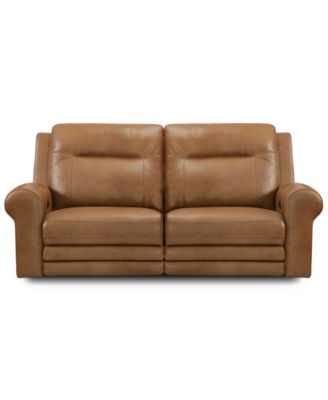 Alexandre Leather 2-Pc. Sofa with 2 Power Motion Recliners image