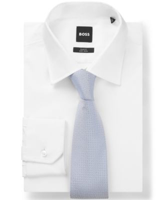 Hugo Boss - BOSS by Men's Silk Blend Jacquard-Pattern Tie