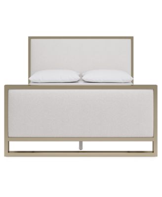 Furniture 52" Emila Upholstered Queen Bed image