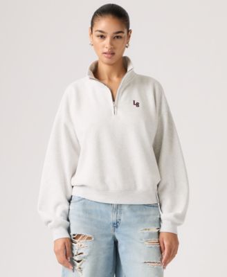 Levi's - Women's Graphic Boxy 1/4-Zip Sweatshirt