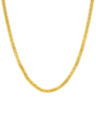 Macy's - Basket Chain in 14k Gold
