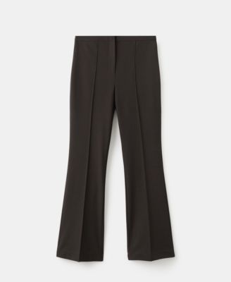 MANGO - Women's Low-Rise Flared Pants