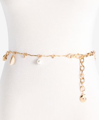 On 34th - Small Beach Comber Charm Chain Belt