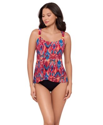 Miraclesuit - Women's Printed Underwired Tankini Top