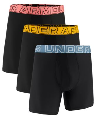 Under Armour - Men's Boxerjock Performance Tech Boxer Briefs, 3-Pack
