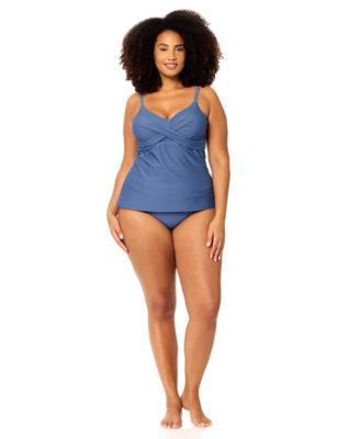 Raisins Curve - Plus Size Underwire Aries Tankini Top