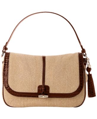 Brahmin - Jolene Raffia Medium Shoulder Bag