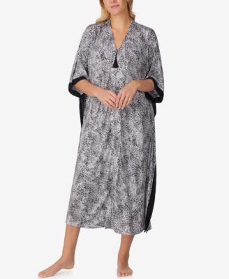 Ellen Tracy - Zip-Front Printed Caftan