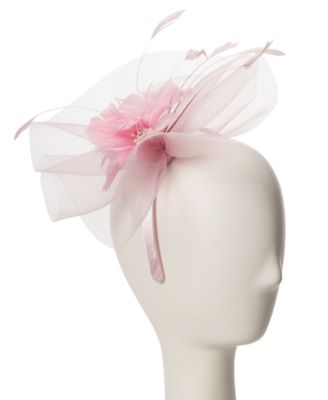 August Hats - Delicate Feather Flower Fascinator