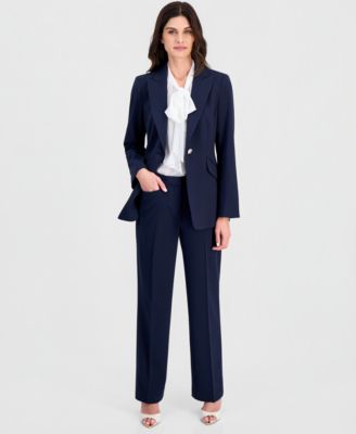 Tahari ASL - Women's One-Button Peak-Lapel Jacket