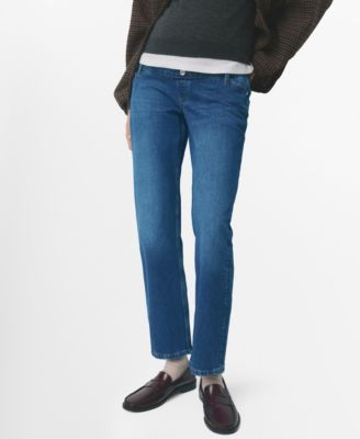 MANGO - Women's Maternity Straight Jeans