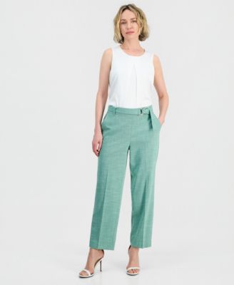 Kasper - Women's Belted Pull-On Pants