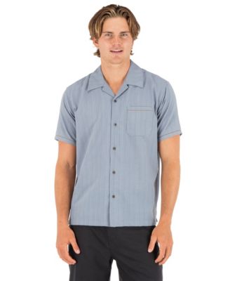 Hurley - Men's Camp Collared Short-Sleeve Shirt