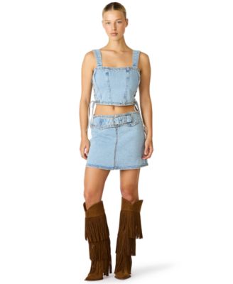 Steve Madden - Women's Babe Square Neck Top