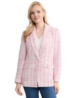 Jones New York - Petite One Button Notch Collar Jacket