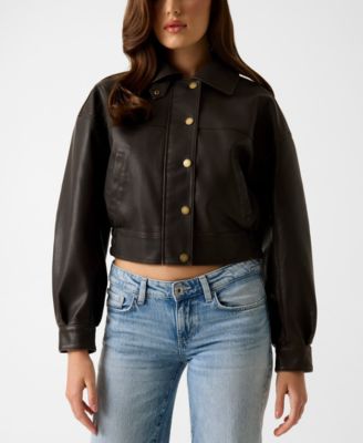GUESS - Women's Clelia Cropped Jacket