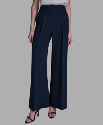 Women's High-Rise Wide-Leg Pants image