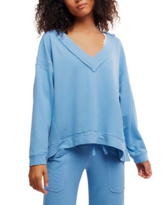 Free People - Women's Staycation Pullover Sweatshirt