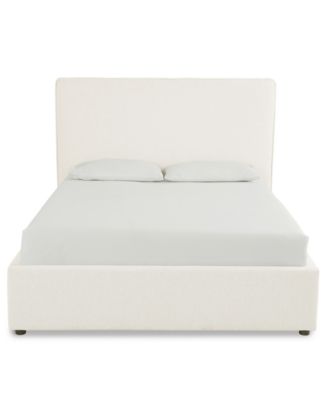 Marcel 77" Upholstered Flanged Seam Queen Bed  image