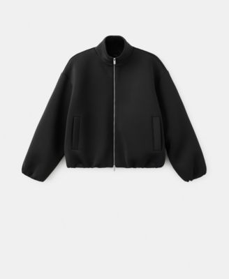 MANGO - Women's Oversized Bomber Jacket