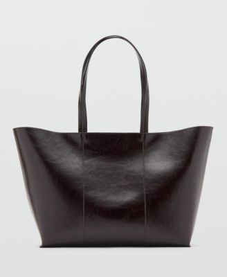 MANGO - Women's Large Shopper Bag