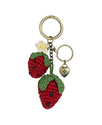 Patricia Nash - Raffia Strawberry Bag Charm