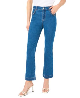 CeCe - Women's Fitted Bootcut Denim Jeans