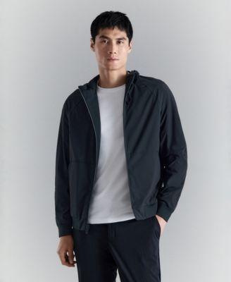 MANGO - Men's Reversible Zip-Up Hoodie