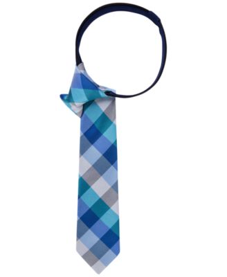 Big Boys All-Over Buffalo Grid Zipper Tie image