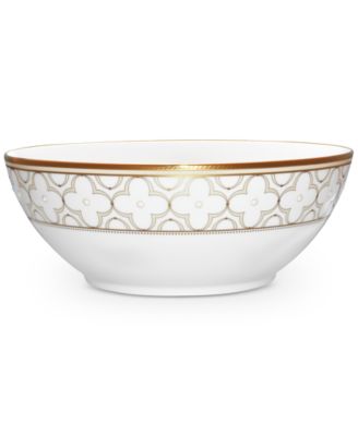 Trefolio Gold Round Vegetable Bowl, 9", 70 oz. image