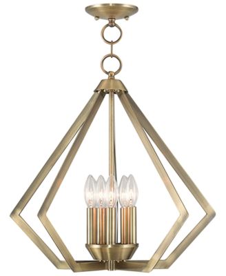 Livex - Prism 5- Light Metal Pendant